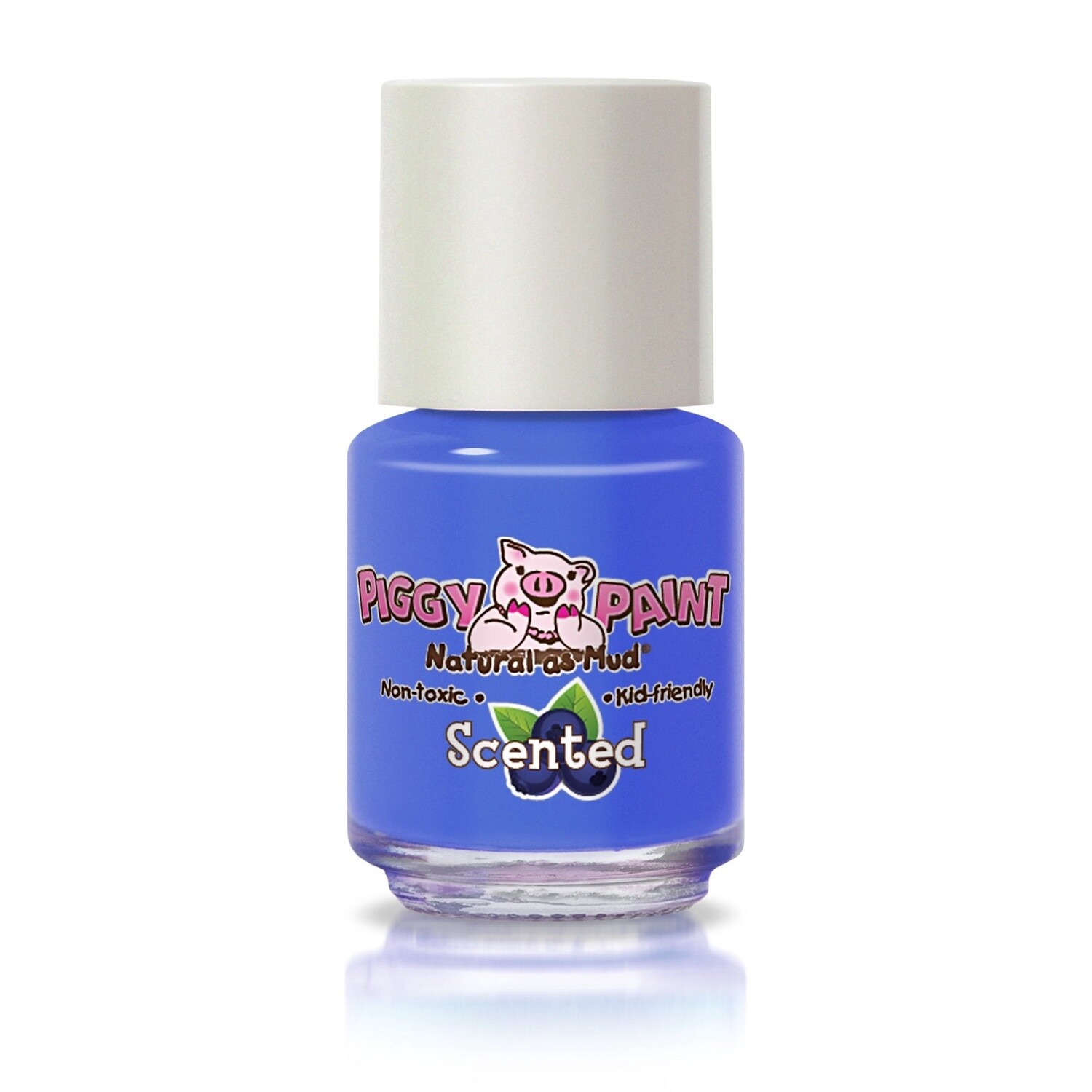 Piggy Paint Nail Polish - Bossy Blueberry Scented