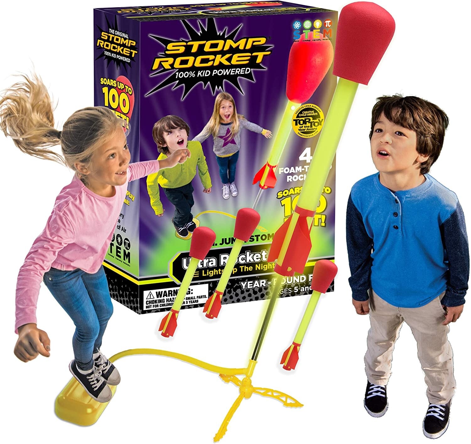 Stomp Rocket Ultra LED Rocket