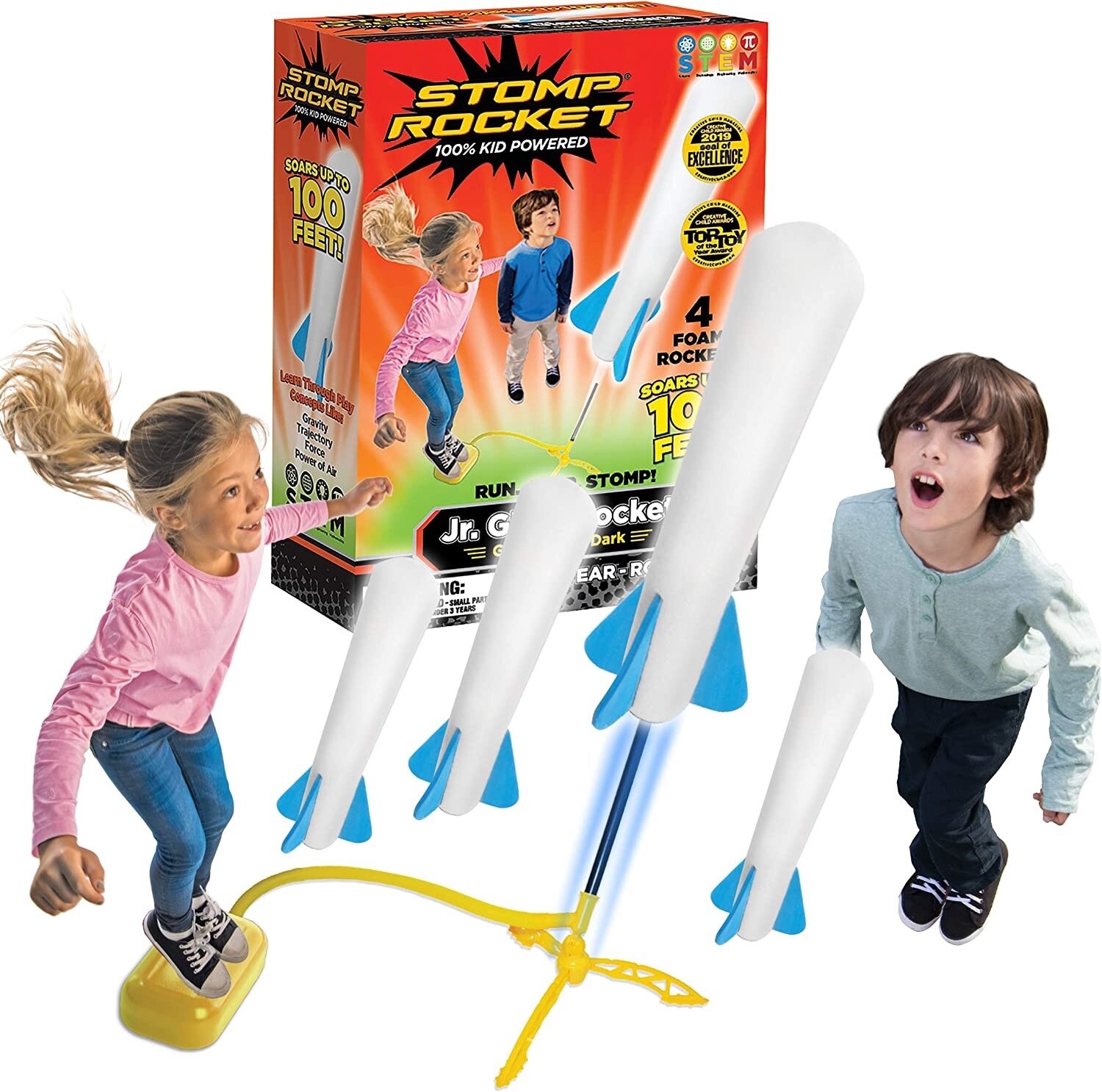 Stomp Rocket Jr. Glow Rocket