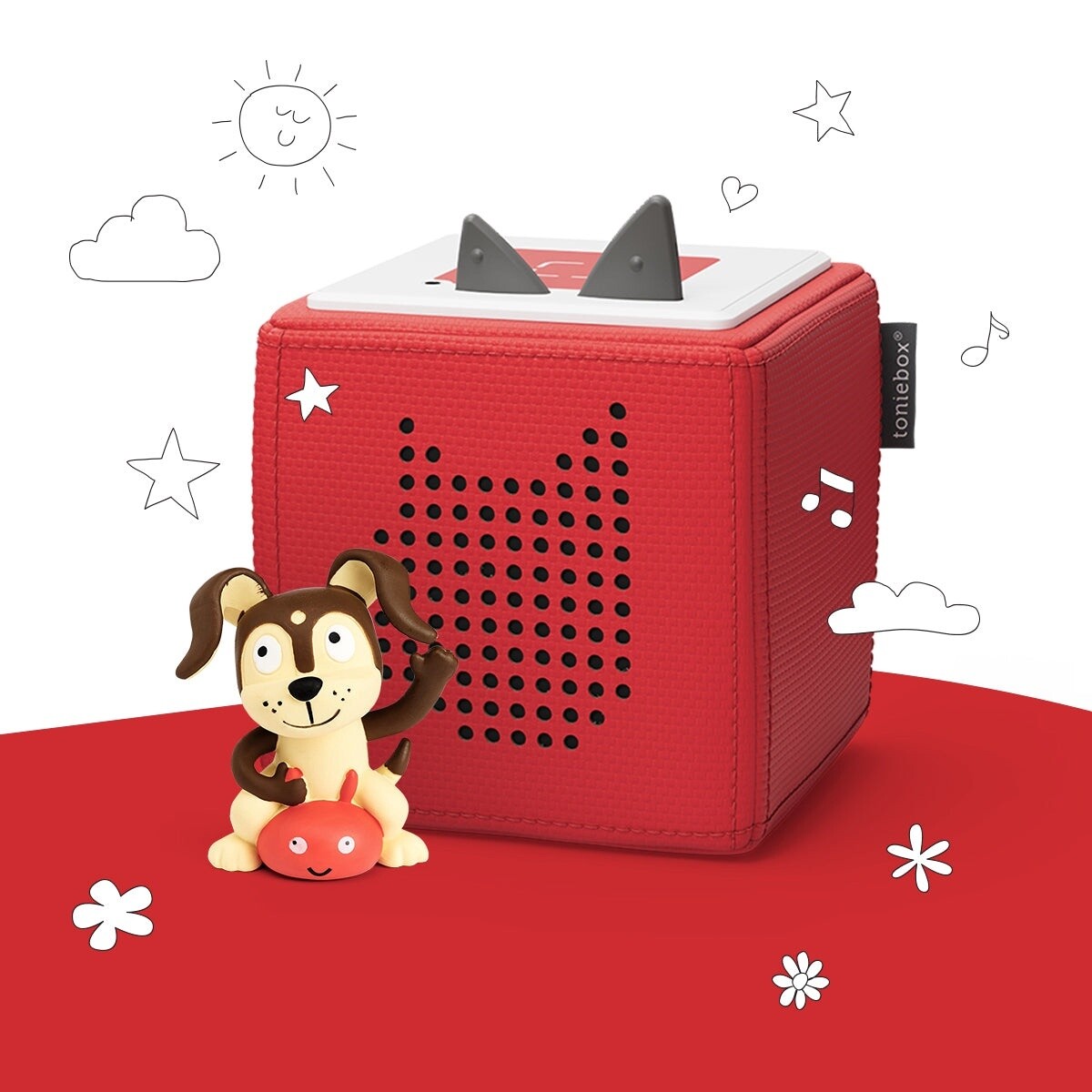Tonies - Toniebox Playtime Puppy Starter Set (Red)