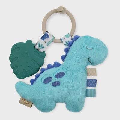 Itzy Ritzy Itzy Pal Plush + Teether (Dino)