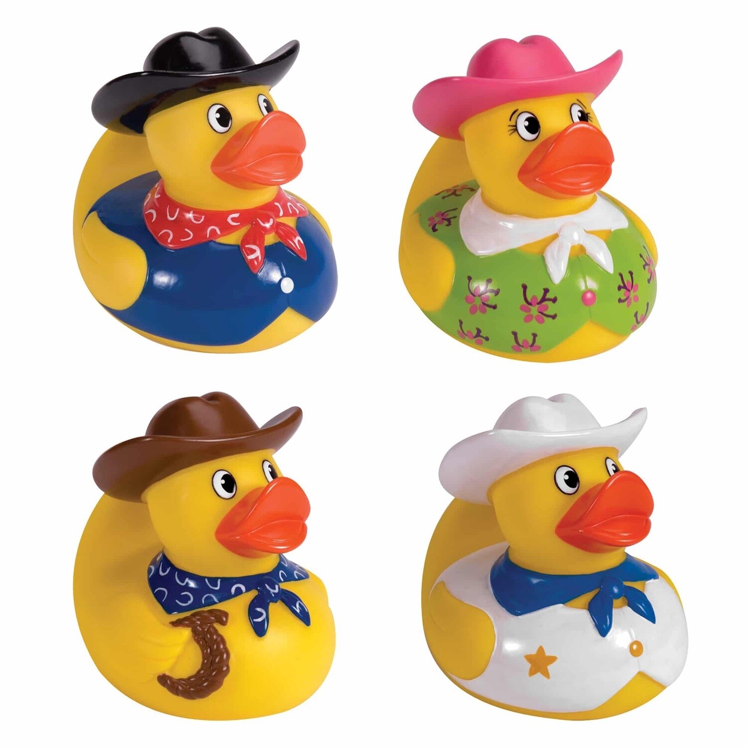Schylling Rubber Duckies Cowboys