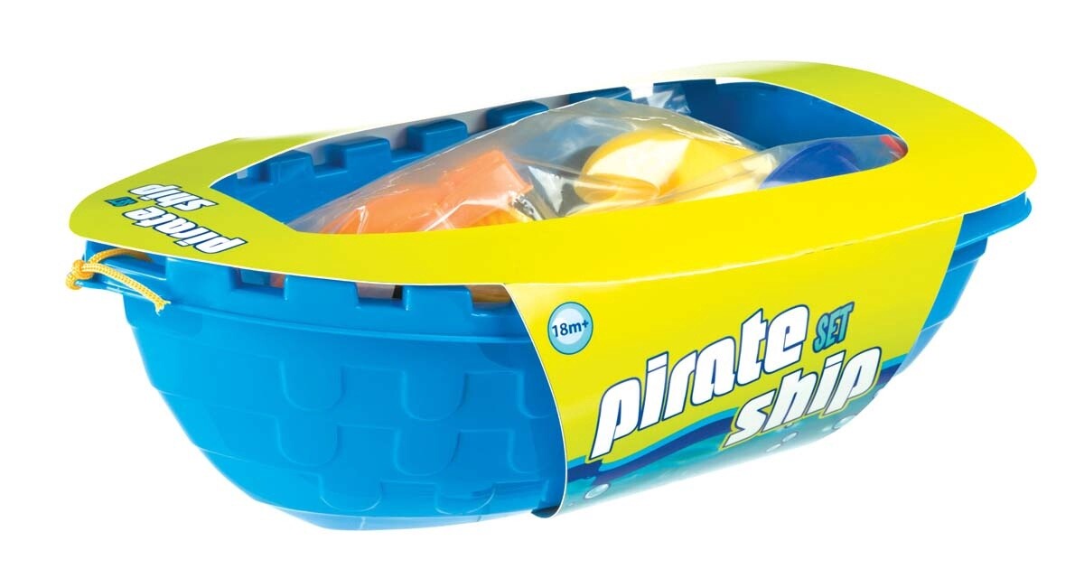 Toysmith Pirate Ship Beach Set