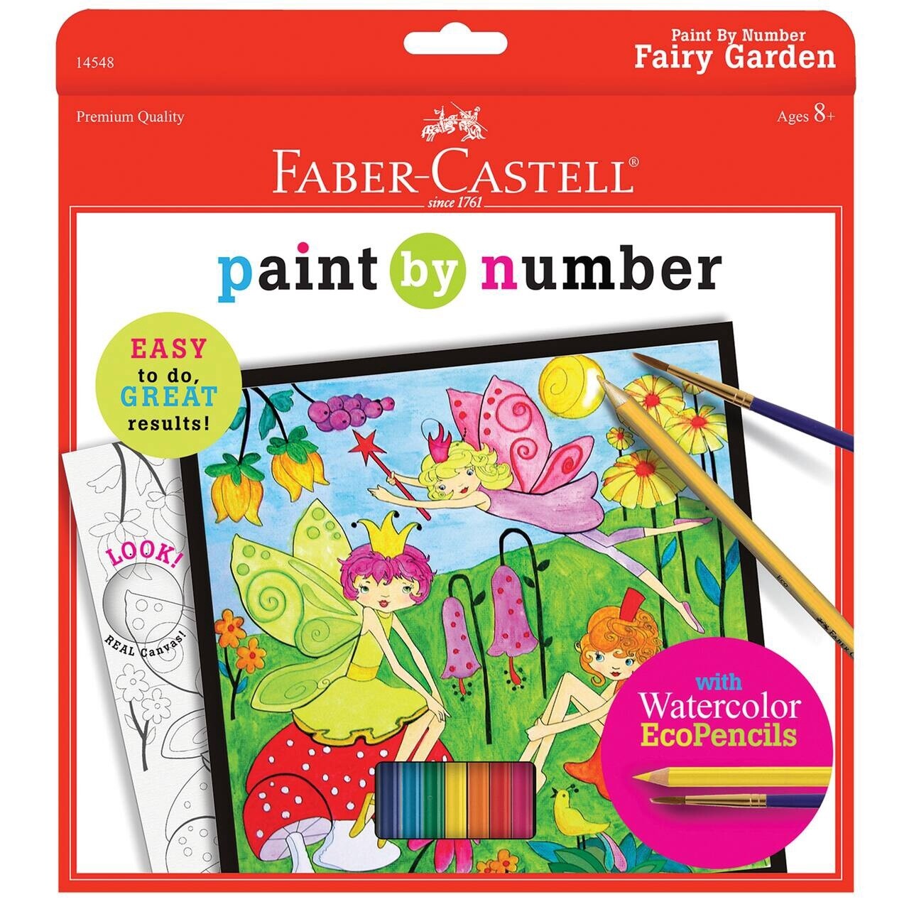 Faber-Castell Paint By Number Fairy Garden