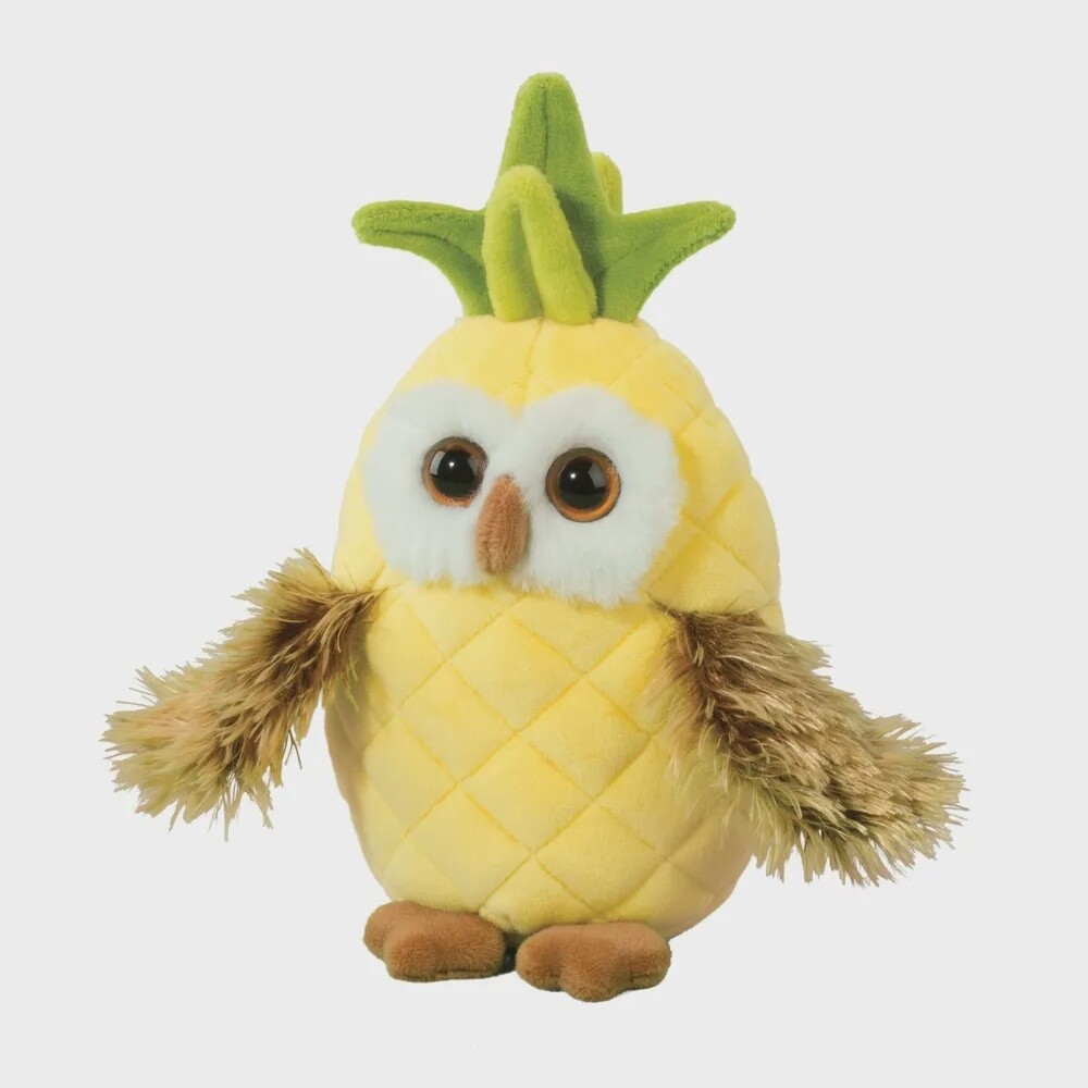 Douglas 7" Owl Pineapple Macaroon