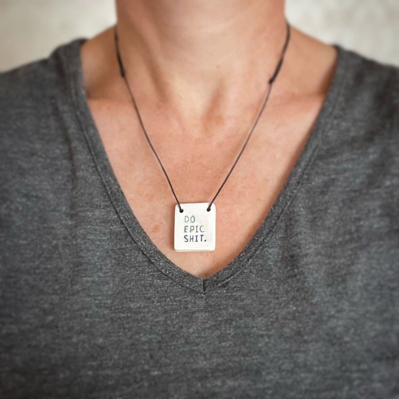 Ketting 'DO EPIC SHIT.'