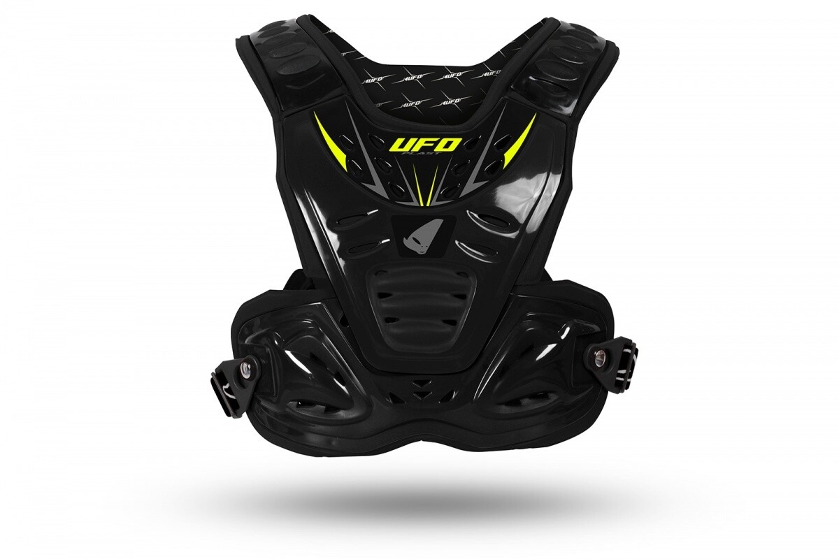 Pettorina Ufo Plast E-Bike Motocross Reactor 2 Nero