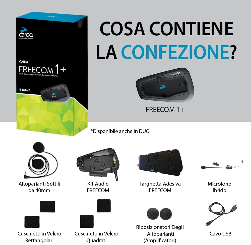 Interfono Cardo Freecom 1+ singolo