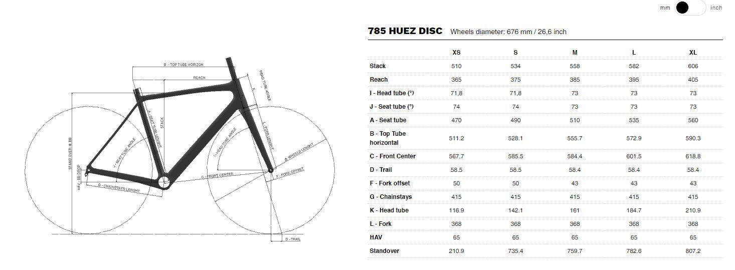 LOOK 785 HUEZ DISC Ultegra