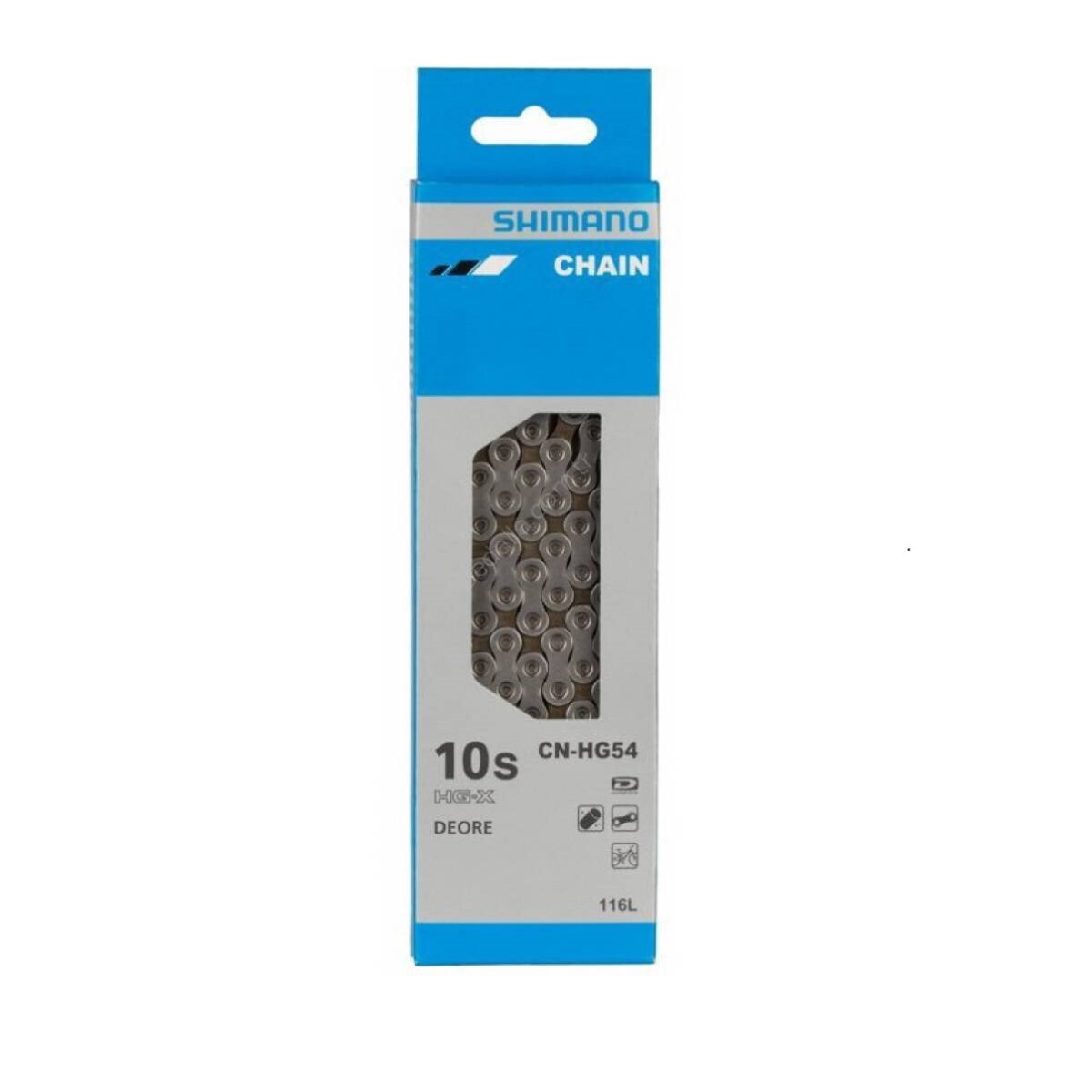Catena Shimano Deore 116 maglie CN-HG54 10-Velocità