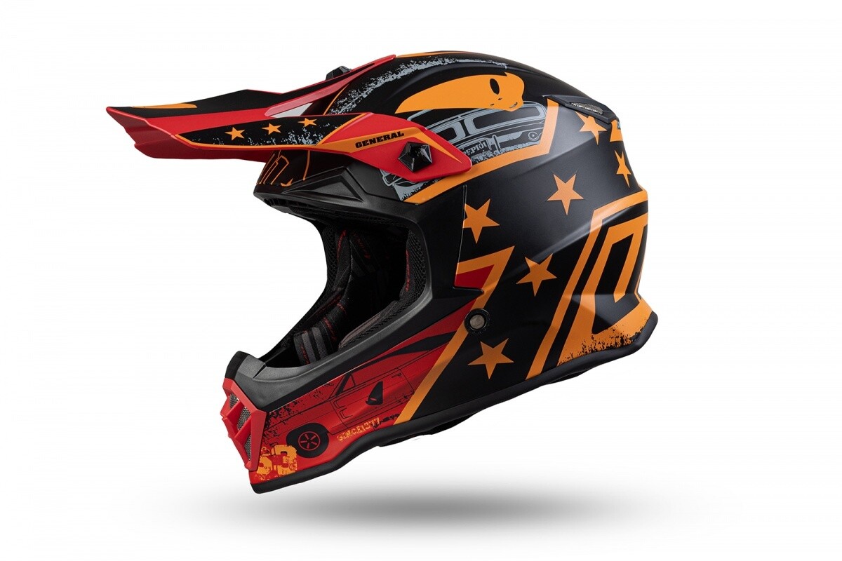 Casco Motocross Ufo Plast  General Boy  Bimbo