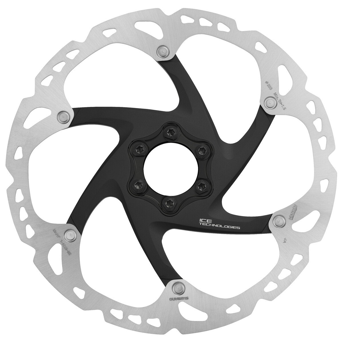 Shimano Disco freno Saint/deore xt 203mm 6-fori SM-RT86 Ice-Tech