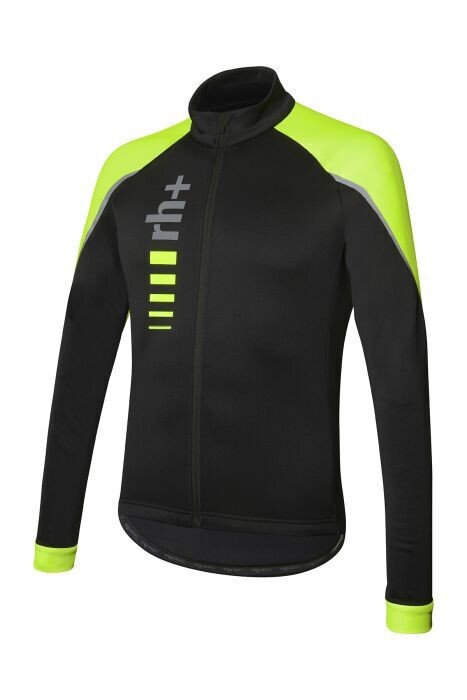 Maglia invernale ZERO RH+ CODE II JERSEY BLACK/ACID LIME