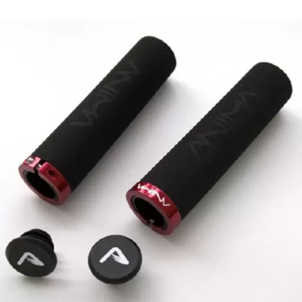 ANIMA MANOPOLE MANUBRIO MTB ANELLO ROSSO ANIMA MANOPOLE MANUBRIO MTB ANELLO ROSSO