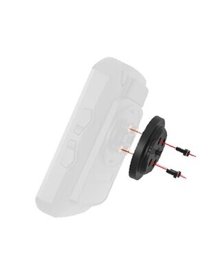 Adattatore Bryton Mount converitore per Gps Ryder S (compatibile con Supporto Garmin)