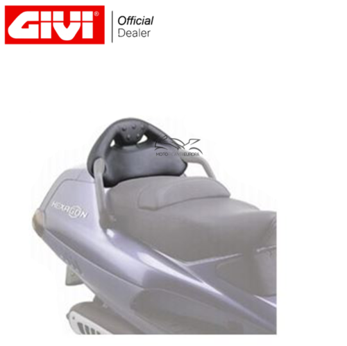GIVI TB11 SCHIENALEPASSEGGEROIN GOMMA PER PIAGGIO HEXAGON 250 4 TEMPI