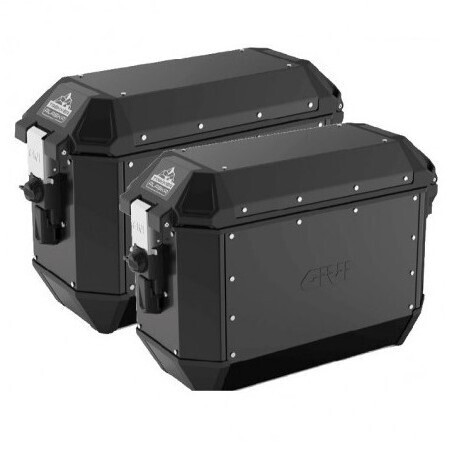 GIVI ALA36BPACK2 Coppia valigie laterali 36l alluminio Monokey Trekker alaska
