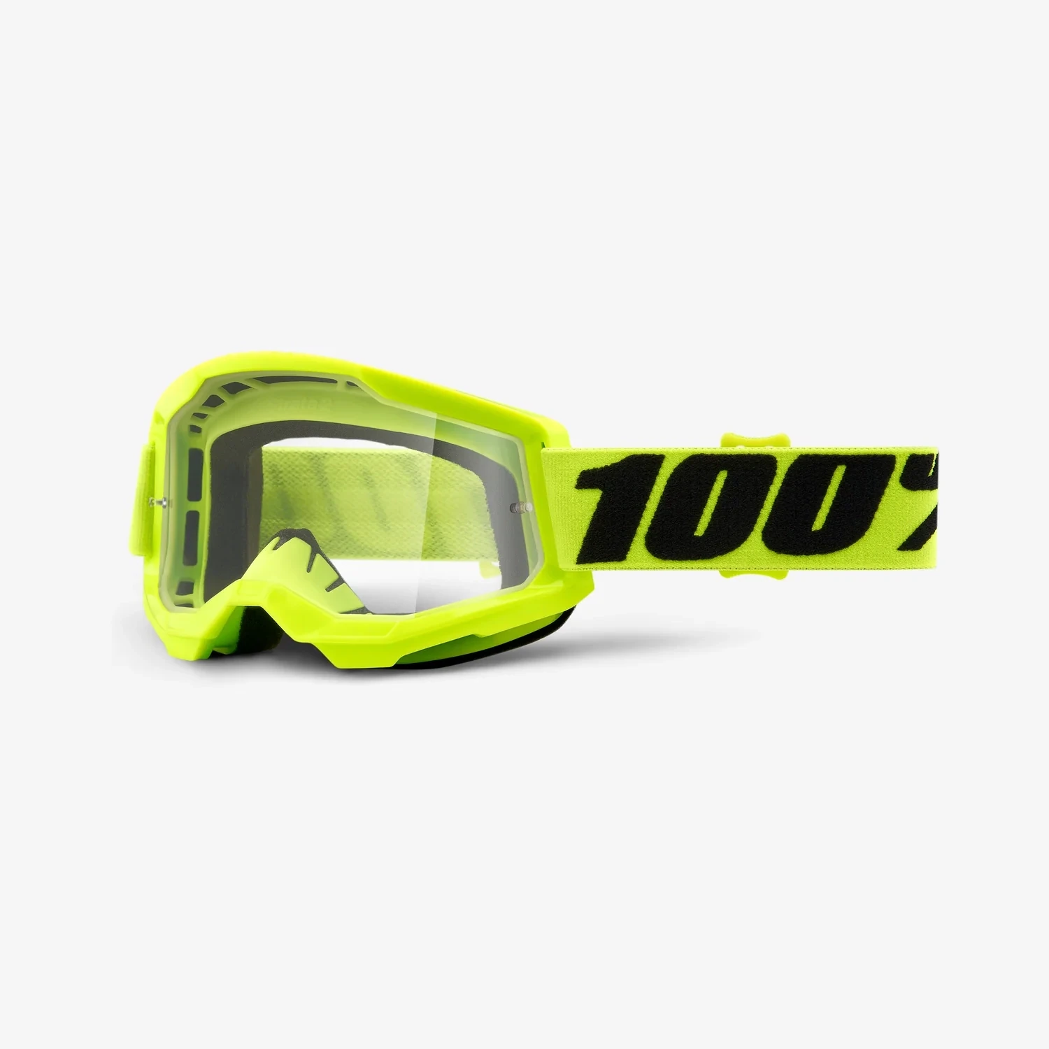 MASCHERA RIDE 100% STRATA 2, COLORE: Giallo/nero
