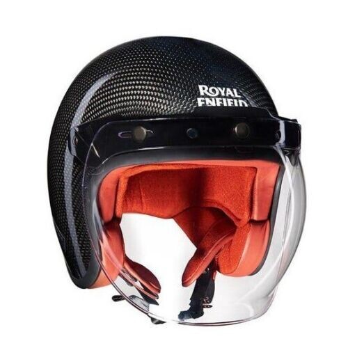 CASCO ROYAL ENFIELD Jet C/visiera Carbon CASCO ROYAL ENFIELD Jet C/visiera Carbon