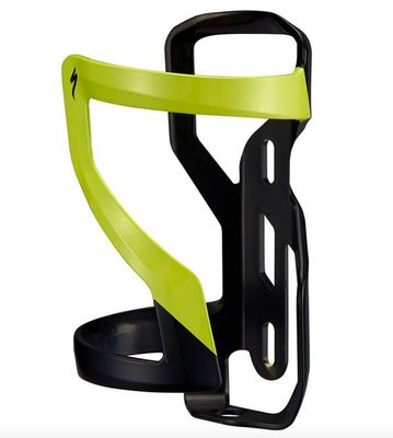 specialized portaboracce zee cage ii - inserimento destra matte black/hyper green