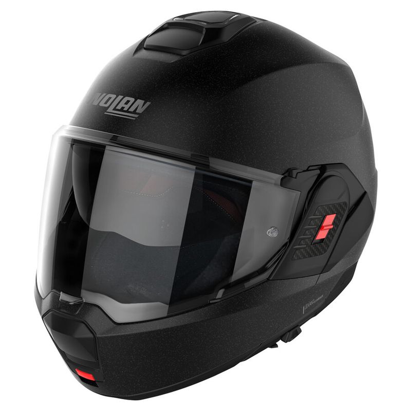 Casco modulare Nolan N120-1 Classic Flat Nero Casco modulare Nolan N120-1 Classic Flat Nero
