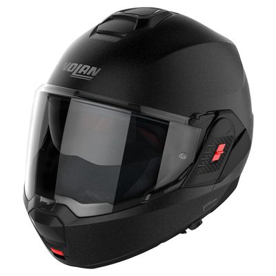 Casco modulare Nolan N120-1 Classic Flat Nero Casco modulare Nolan N120-1 Classic Flat Nero