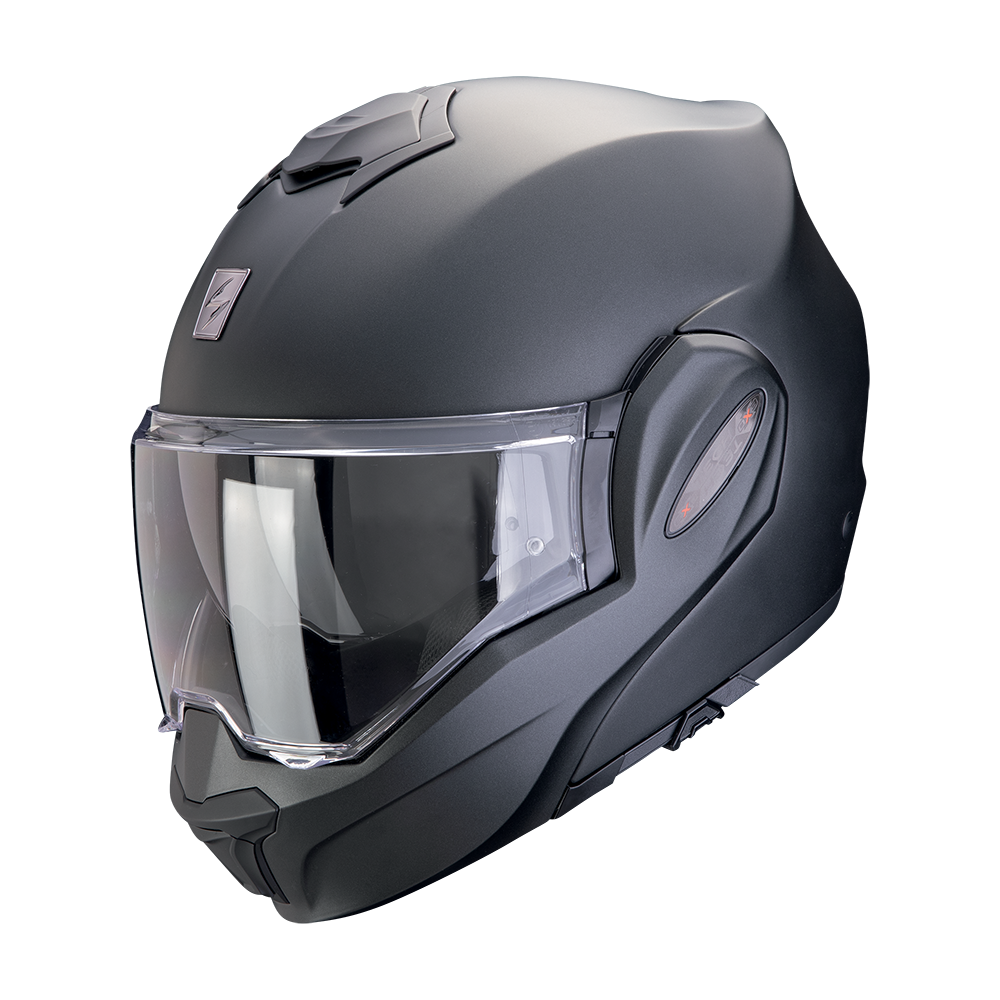 Casco Modulare Scorpion Exo-tech EVO PRO Solid Nero Perla