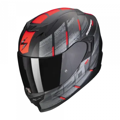 Casco Scorpion Exo-520 Evo Air Maha Nero Rosso Casco Scorpion Exo-520 Evo Air Maha Nero Rosso