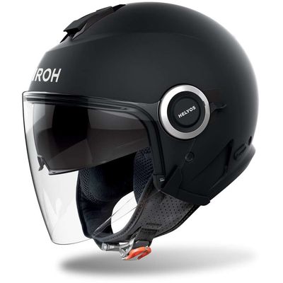 Casco Moto Jet Airoh HELYOS COLOR Nero Opaco Casco Moto Jet Airoh HELYOS COLOR Nero Opaco