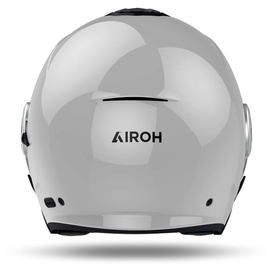 Casco Moto Jet Airoh HELYOS COLOR Grigio Concrete Lucido