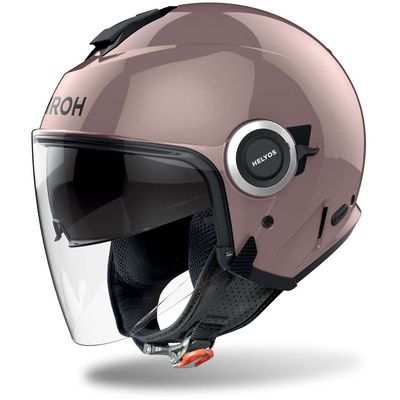 Casco Moto Jet Airoh HELYOS COLOR Rosa Metallico Casco Moto Jet Airoh HELYOS COLOR Rosa Metallico