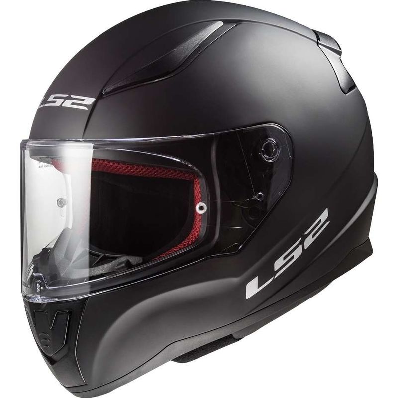 Casco Moto Integrale Ls2 FF353 Rapid Solid Nero Opaco
