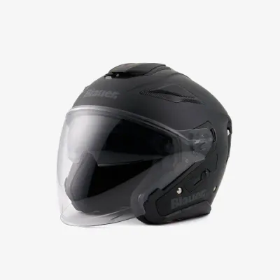 Casco Jet Blauer JJ-01 Nero Opaco