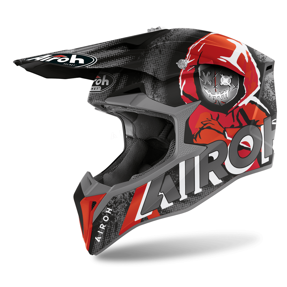 Casco Cross Airoh Wraap Alien Casco Cross Airoh Wraap Alien