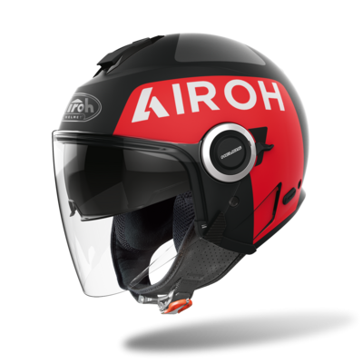 Casco Jet Airoh Helios Up
