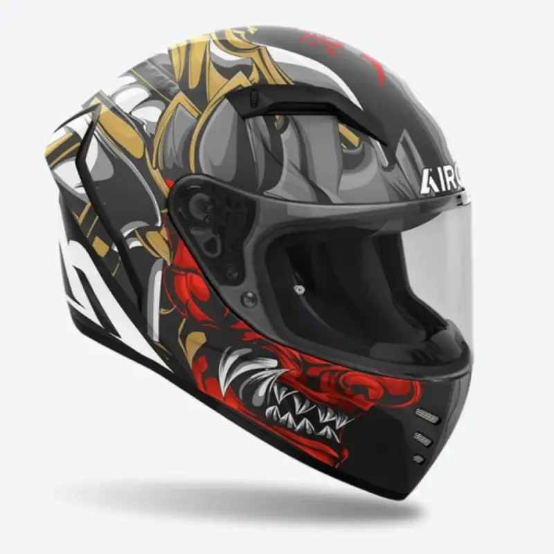 Casco Integrale Airoh CNS17 Connor Samurai Opaco Casco Integrale Airoh CNS17 Connor Samurai Opaco