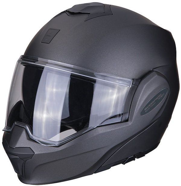 Casco Modulare Scorpion Exo-tech EVO Solid Antracite Casco Modulare Scorpion Exo-tech EVO Solid Antracite