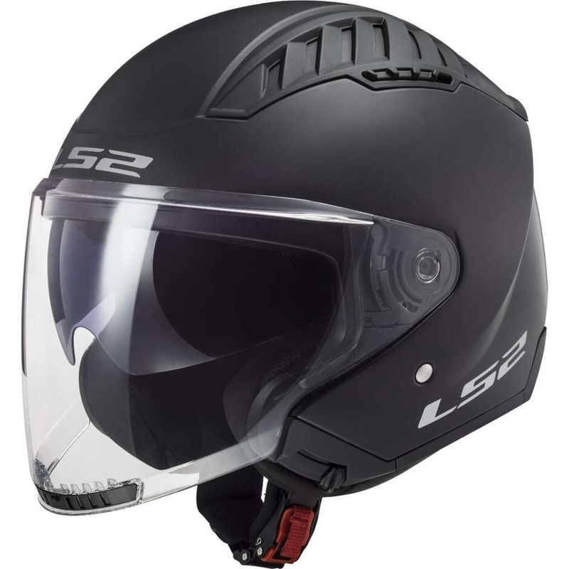 Casco Moto Jet Ls2 OF600 COPTER II Nero Opaco