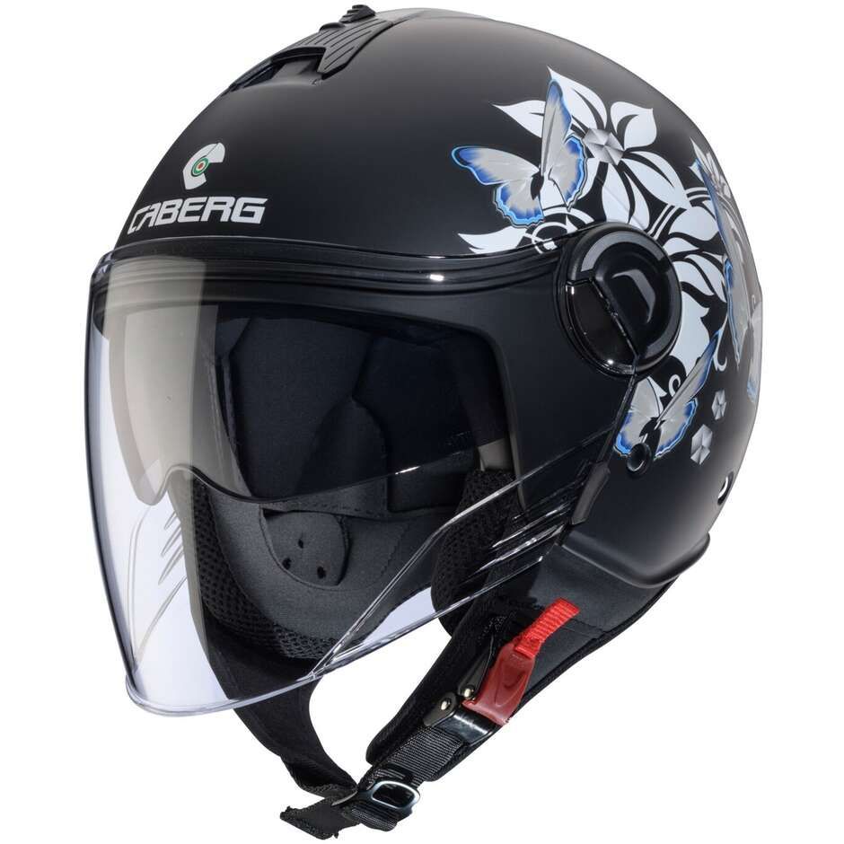 Casco Jet Caberg Riviera V4x Mia Nero Casco Jet Caberg Riviera V4x Mia Nero
