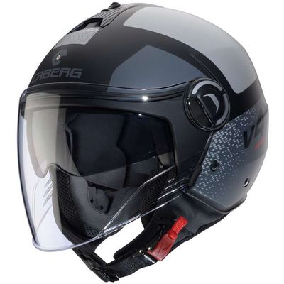Casco Jet Caberg Riviera V4x Alpha Nero Antracite