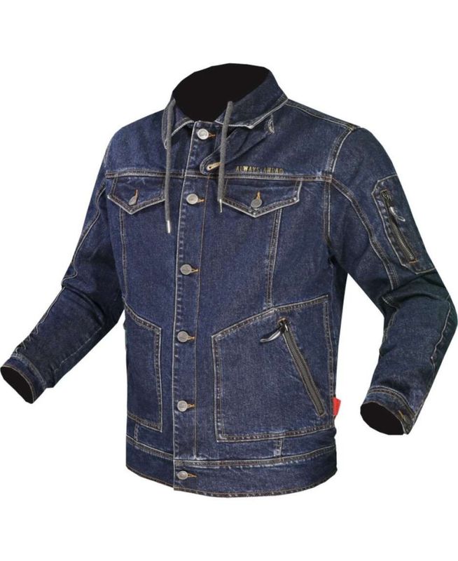 Giacca Moto in Denim LS2 OAKY MAN Scuro Blu Giacca Moto in Denim LS2 OAKY MAN Scuro Blu