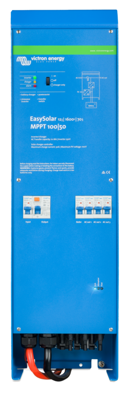 EasySolar 12/1600/70-16 230V MPPT 100/50 EasySolar 12/1600/70-16 230V MPPT 100/50