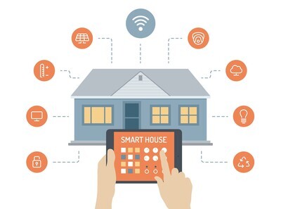 SMART HOME SECURITY , LIGHTING AND GADGETS