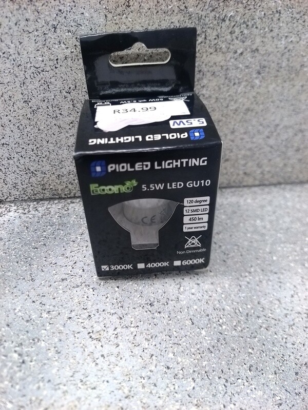PIOLED GU10 5.5W LED EONO Warm White
