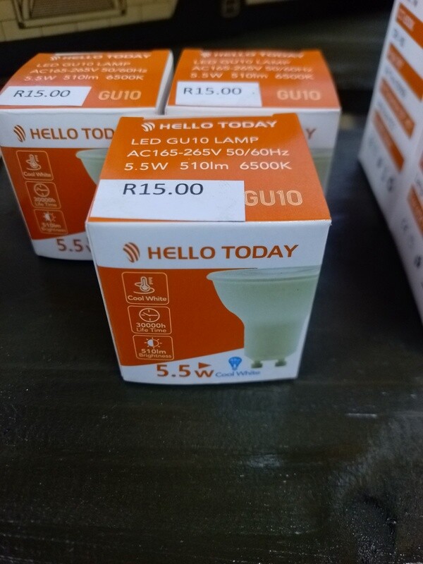 HT GU10 5.5W Cool White