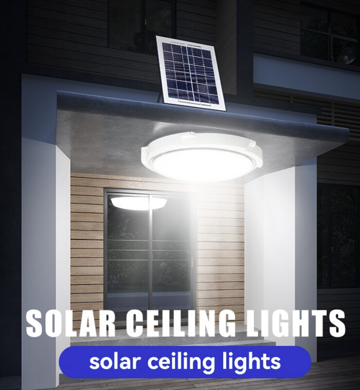 50W LED Solar Ceiling light with Remote