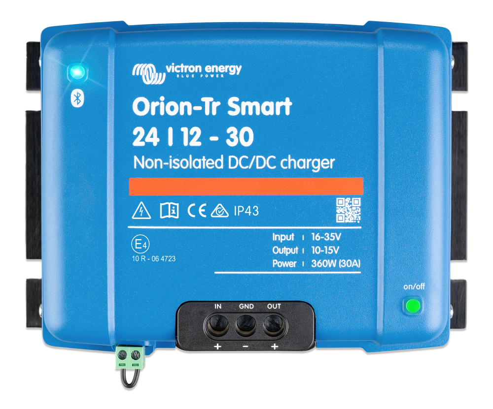 Orion-Tr Smart 24/12 -30A (360W) Non Isolated DC-DC Charger