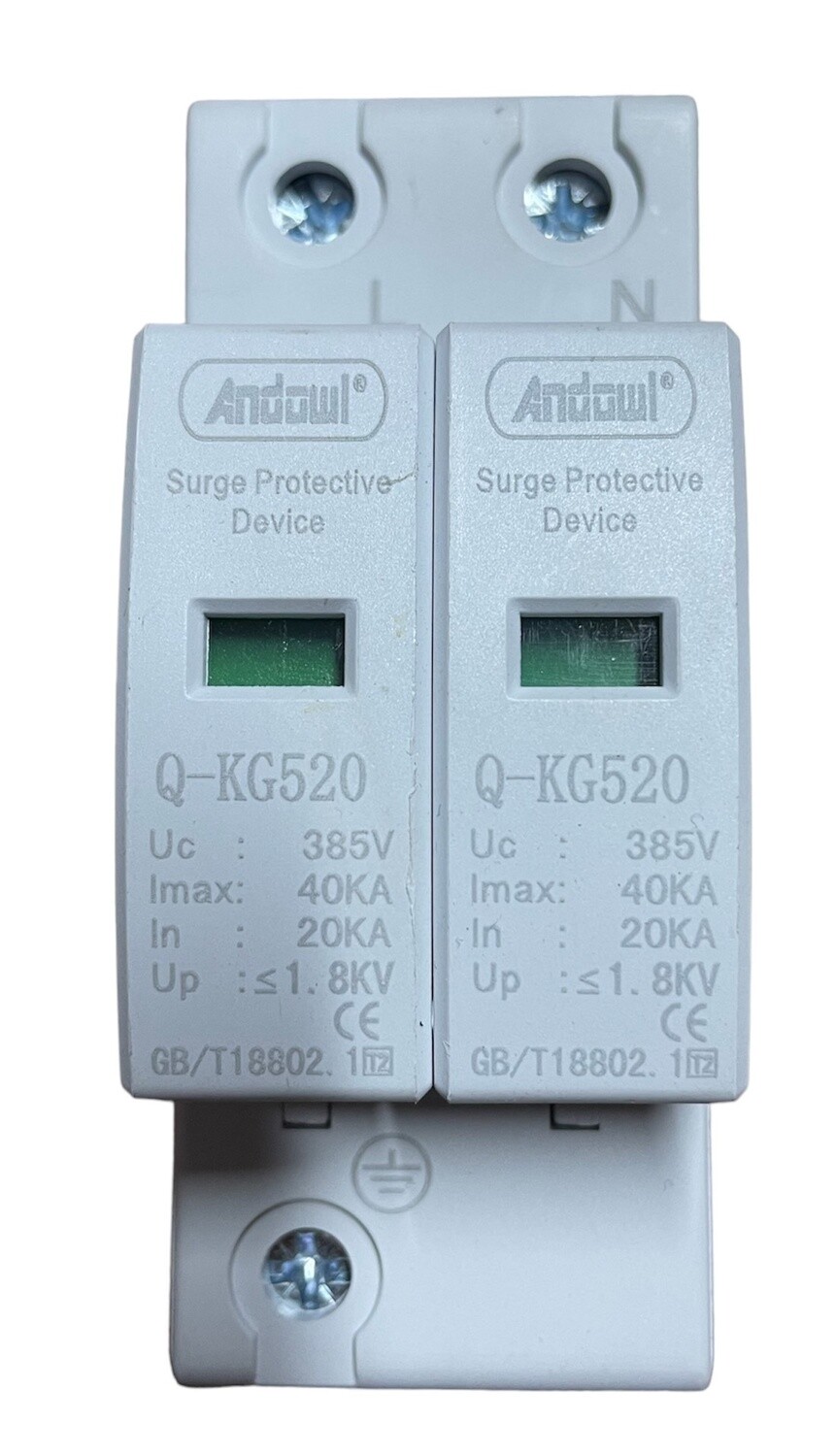 AC Surge Protective Device 2Pole 500V AC Surge Protective Device 2Pole 500V