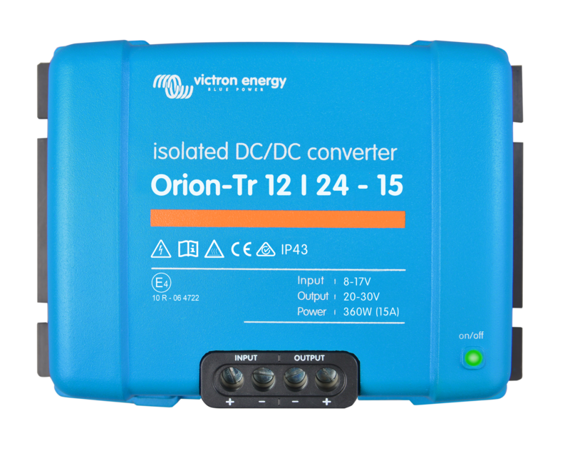 Orion Tr Smart 12/24-15A (360W) Isolated DC-DC Charger Orion Tr Smart 12/24-15A (360W) Isolated DC-DC Charger