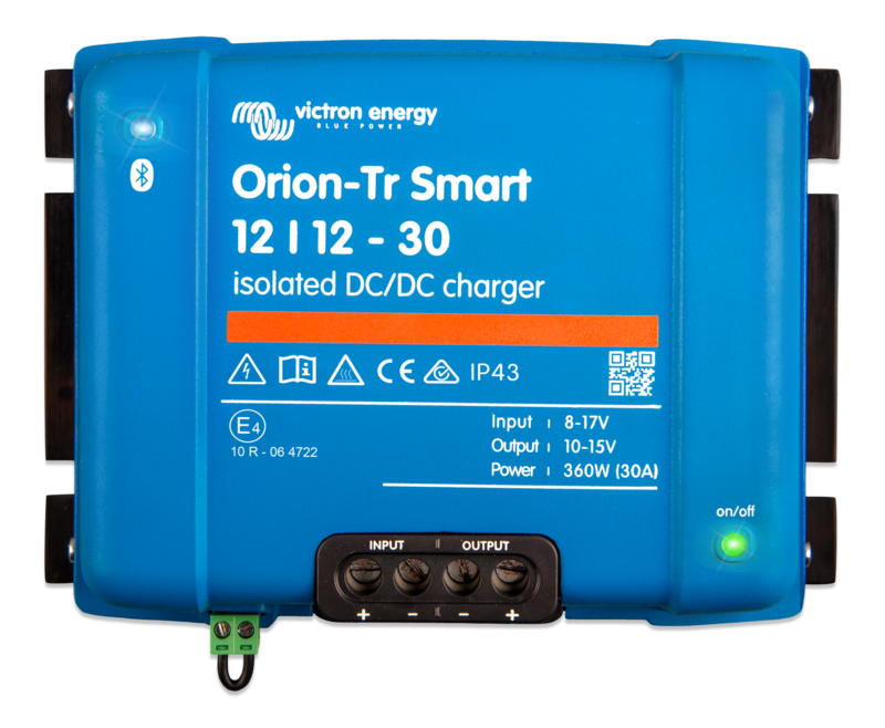 Orion-Tr Smart 12/12-30A (360W) Isolated DC-Dc Charger Orion-Tr Smart 12/12-30A (360W) Isolated DC-Dc Charger